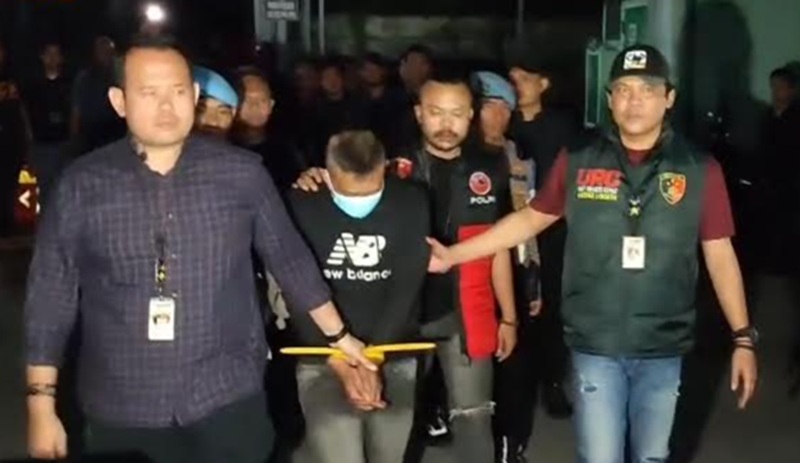 Taufik Hidayat Pelaku Penyekapan (Beritanasional/Bachtiar)