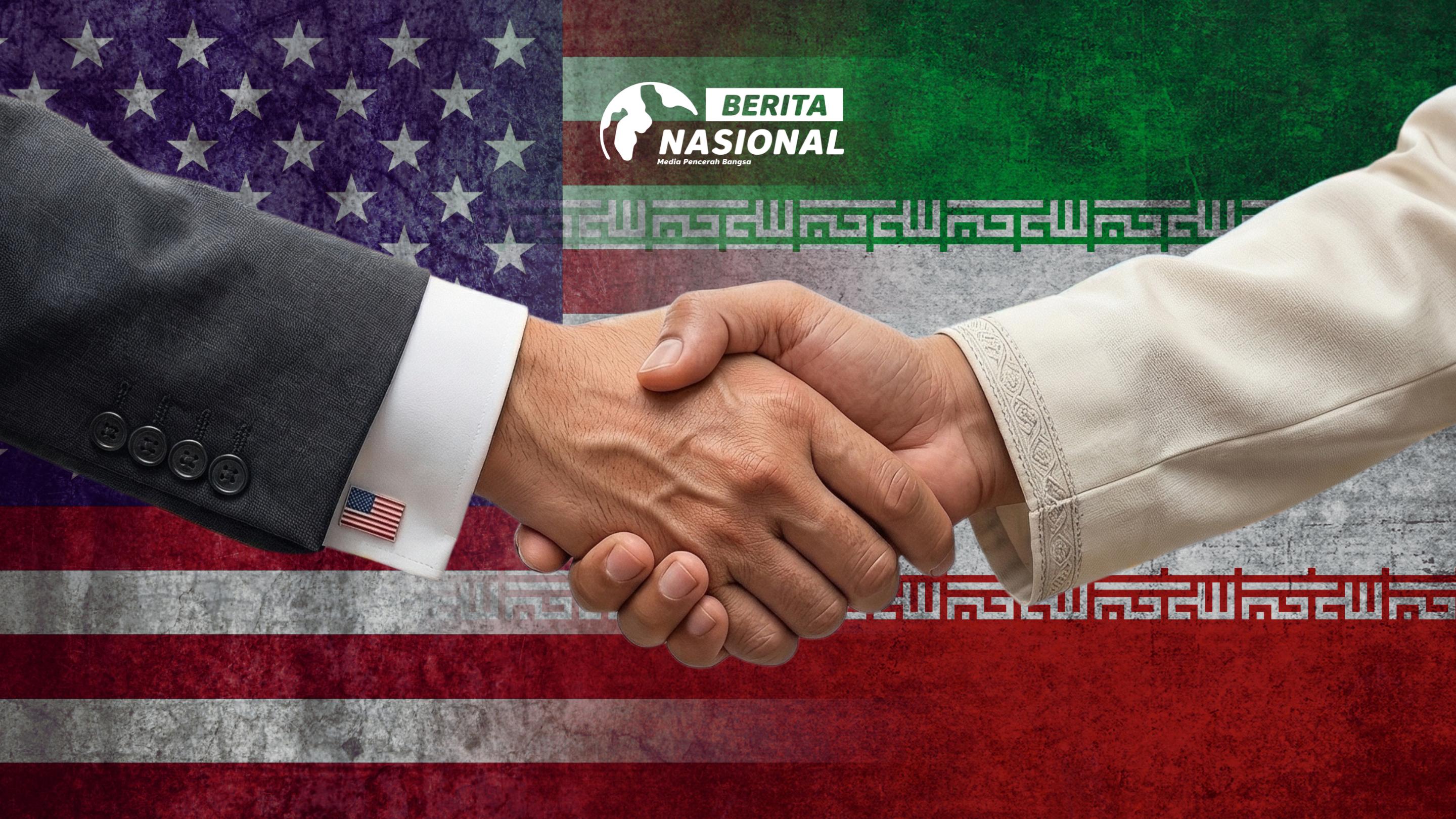 Ilustrasi gencatan senjata antara Amerika Serikat-Iran. (BeritaNasional/Candra)