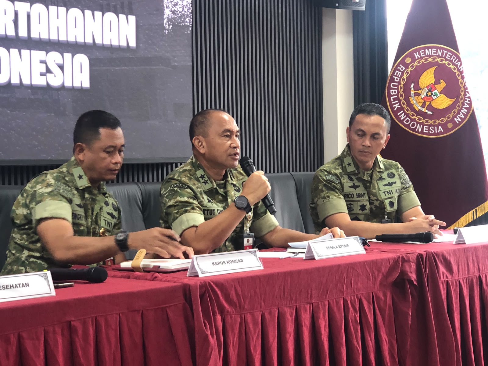Kepala Badan Pengembangan Sumber Daya Manusia (BPSDM) Kementerian Pertahanan (Kemhan), Mayjen TNI Ketut Gede Wetan Pastia. (Foto/istimewa)