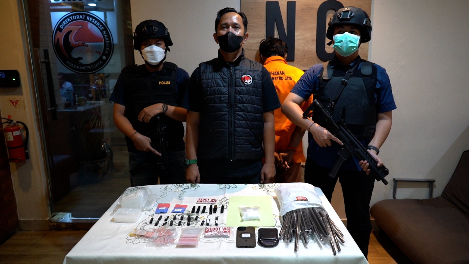 Polisi Bongkar Modus Baru Pengedar Narkoba. (Foto/istimewa)