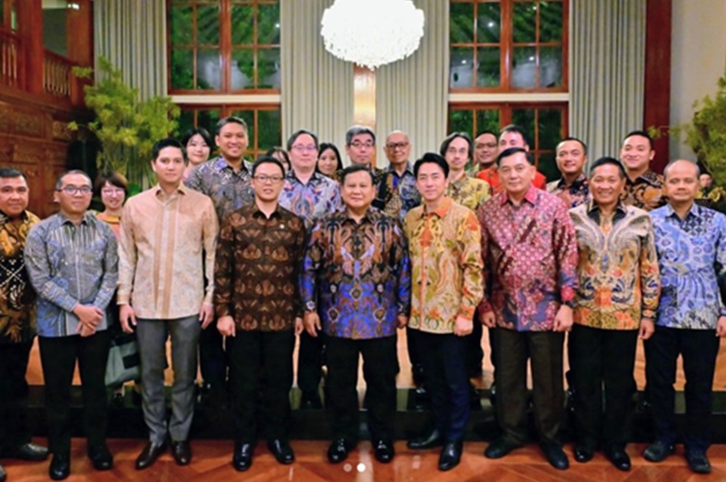 Prabowo bertemu Menhan Jepang dan lainnya (Foto/Instagram)
