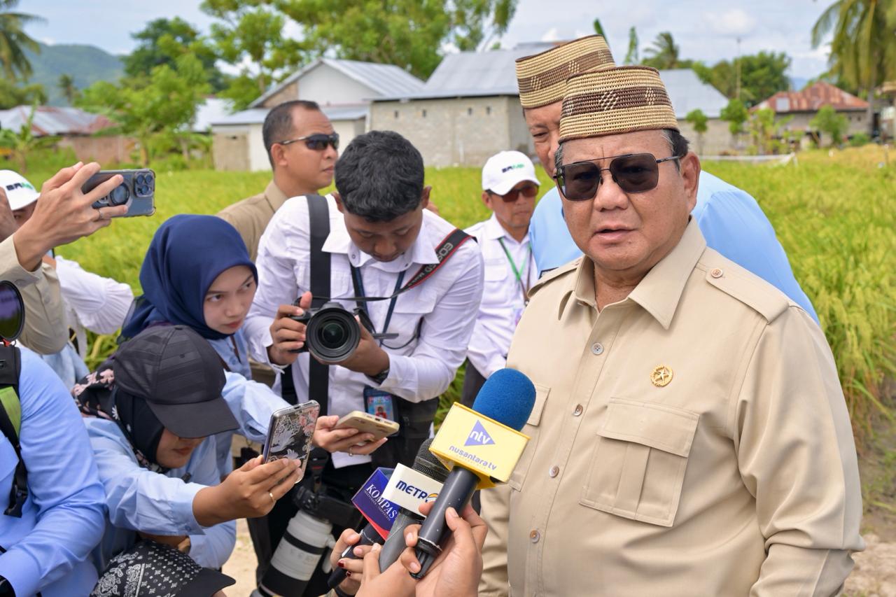Presiden Prabowo Subianto (dua dari kanan). (Foto/BPMI)