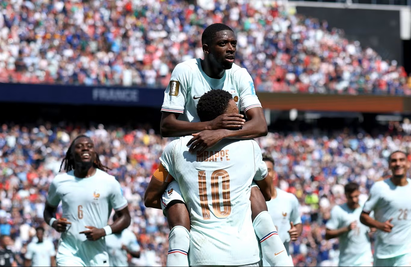 Prancis Libas Norwegia 4-1, Dembele Hattrick dan Les Bleus Juara Grup I. (Foto/FIFA)
