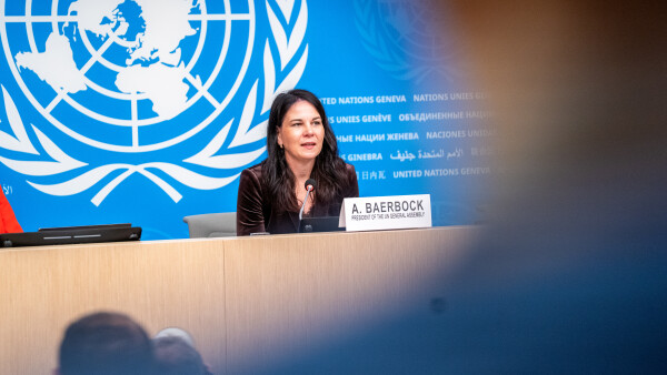 Presiden Majelis Umum PBB Annalena Baerbock. (Foto/UN)