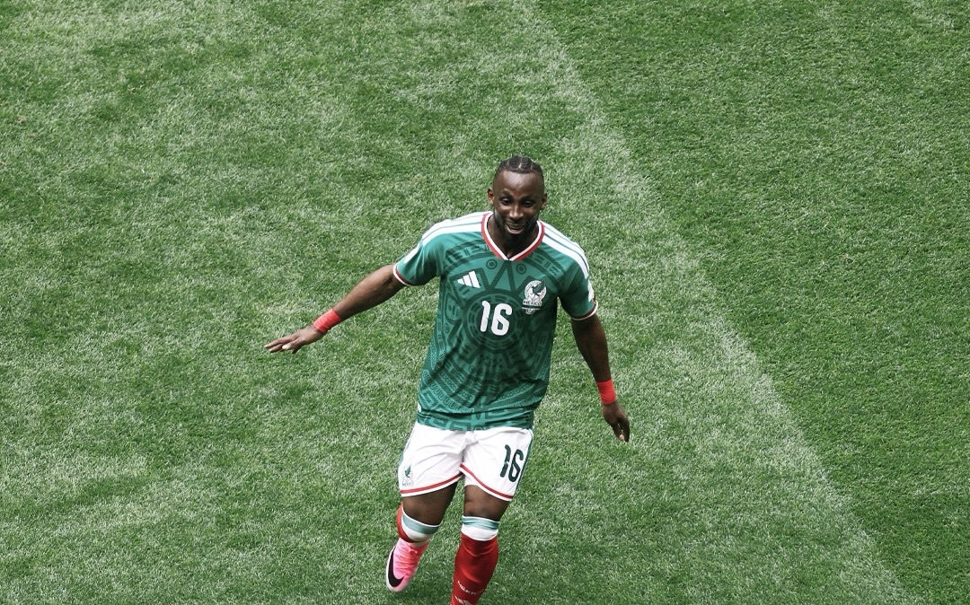 Julian Quinones pencetak gol Piala Dunia 2026. (Foto/FIFA World Cup)