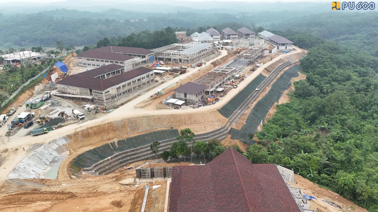 Progres pembangunan SR di Kabupaten Bogor Jawa Barat. (BeritaNasional/KemenPU)