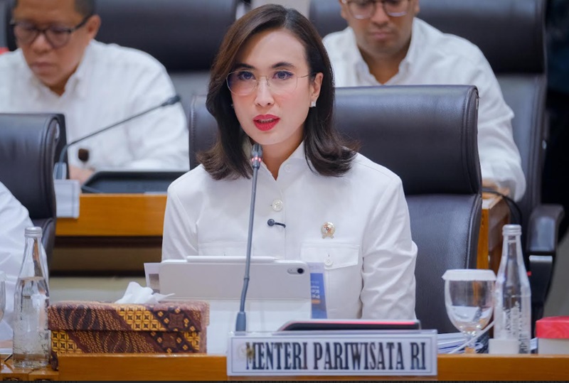 Menteri Pariwisata Widiyanti Putri Wardhana (Beritanasional/Ahda)