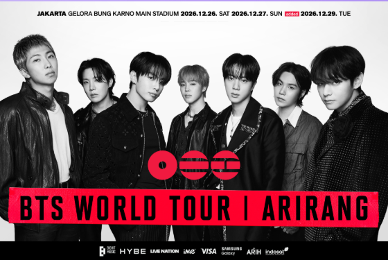 BTS World Tour ARIRANG Jakarta. (BeritaNasional/Tiket.com)