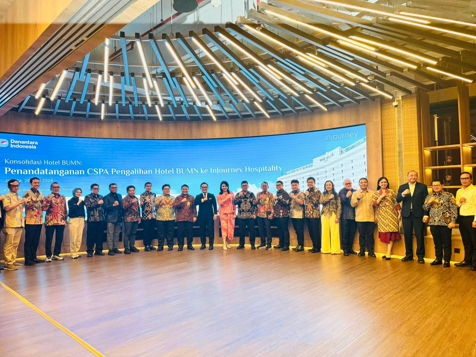 Hotel BUMN resmi disatukan di bawah naungan InJourney. (BeritaNasional/Panji)