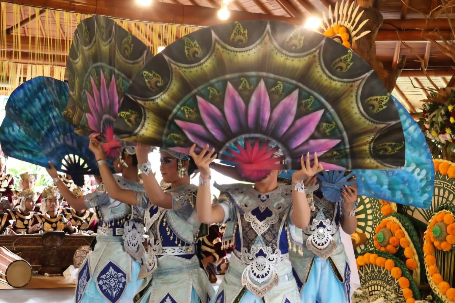 Parade Gebogan dan Baleganjur Dua Destinasi Ulun Danu Beratan. (Foto/Ist)