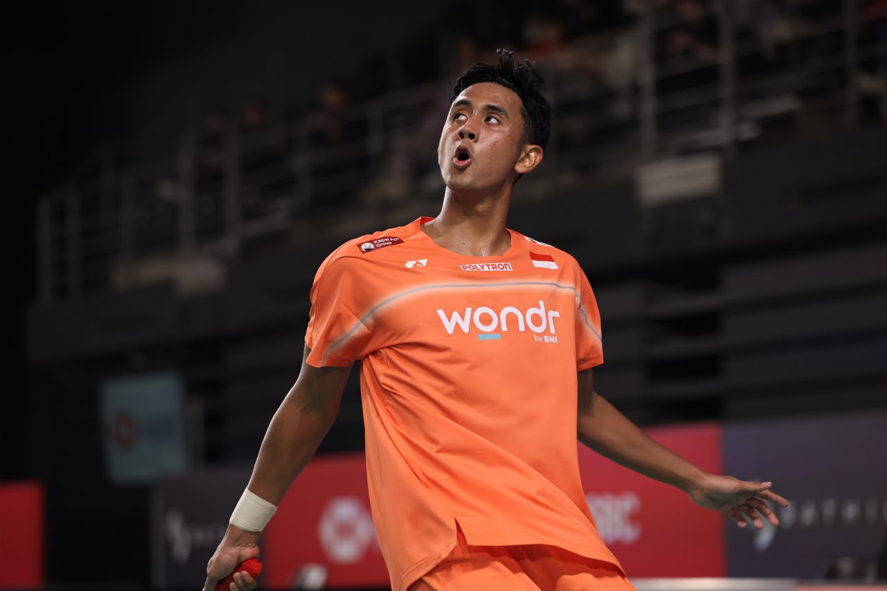 Tunggal putra Indonesia, Alwi Farhan Alhasny. (Foto/PBSI)