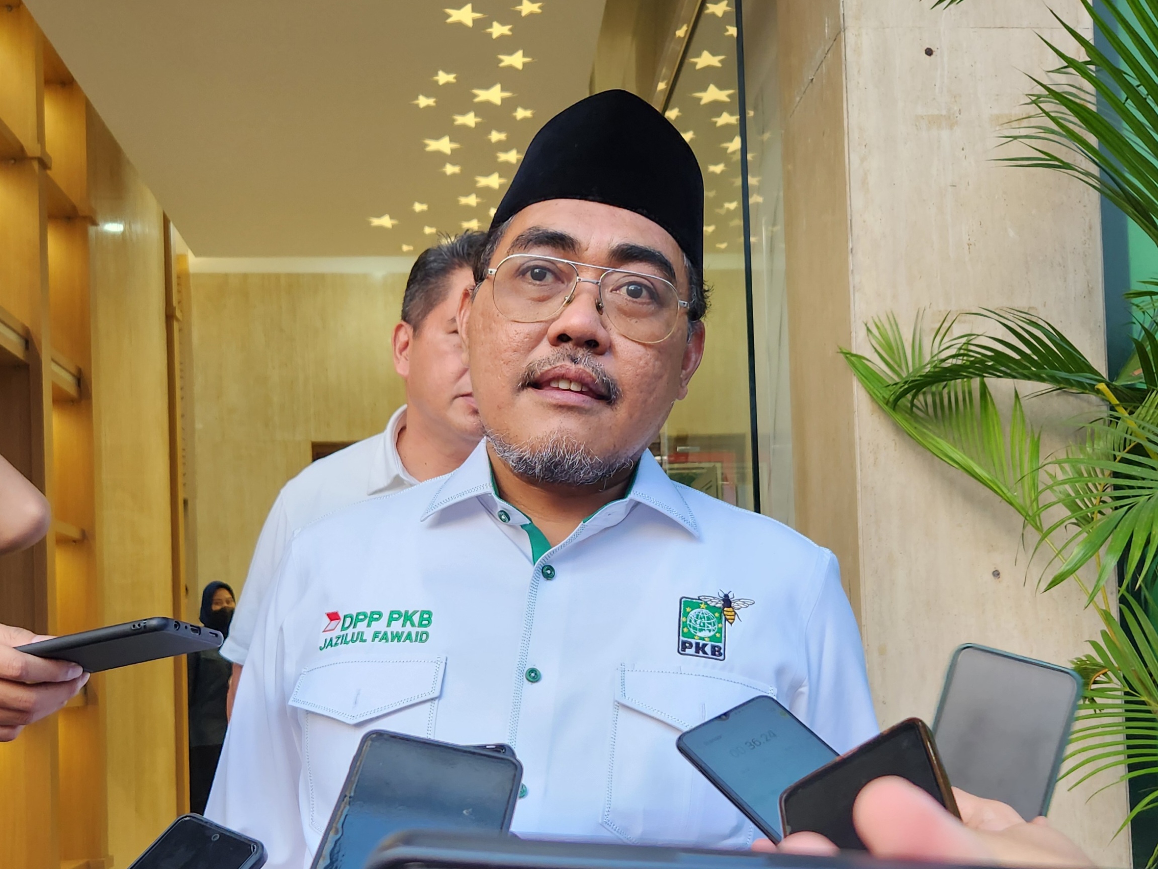 Wakil Ketua Umum Partai Kebangkitan Bangsa, Jazilul Fawaid. (BeritaNasional/Panji Septo)