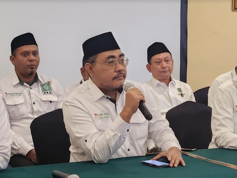 Wakil Ketua Umum Partai Kebangkitan Bangsa, Jazilul Fawaid. (BeritaNasional/Panji Septo)