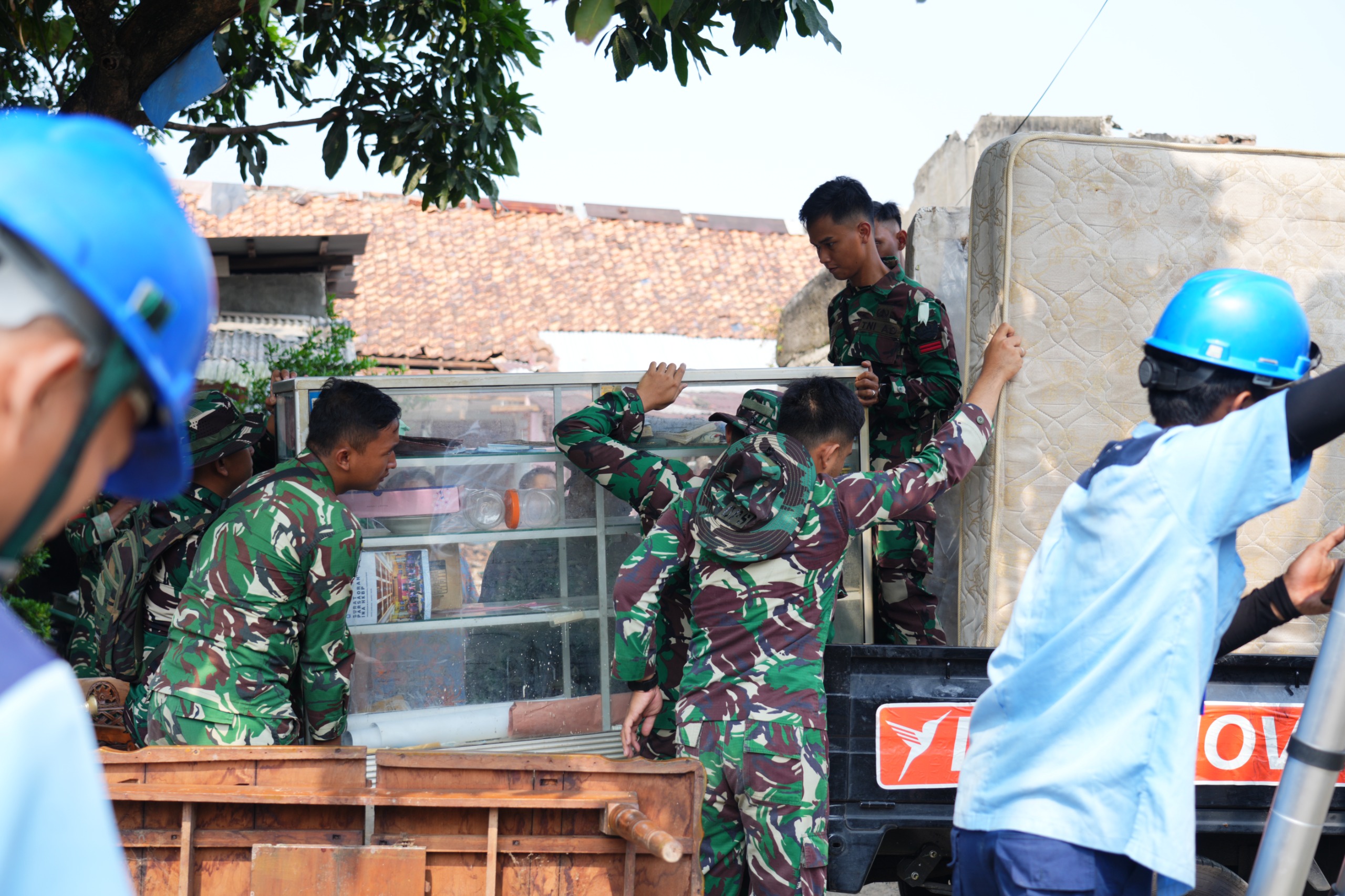 TNI AD Buka Suara soal Pengosongan Rumah di Lenteng Agung. (Foto/istimewa)