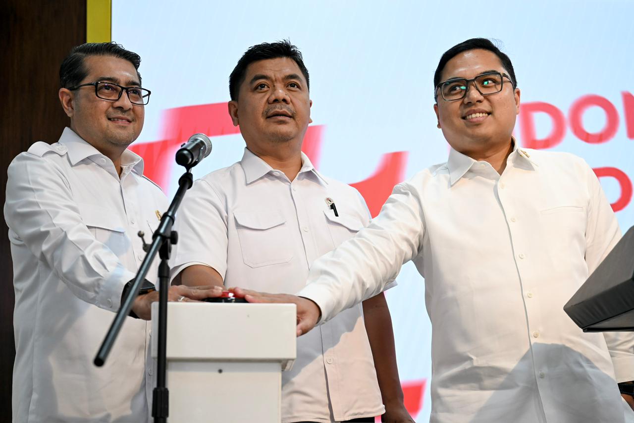 Pemerintah luncurkan tema HUT RI ke-81 dan kanal voting logo HUT RI ke-81, Rabu (24/6/2026). (BeritaNasional/BPMI Setpres)