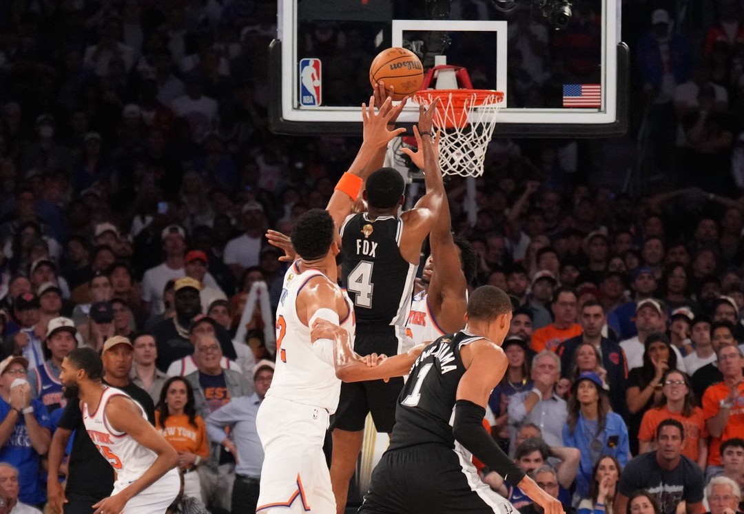Laga Spurs vs Knicks di Game 3 Finals NBA 2026. (Foto/Instagram Spurs)