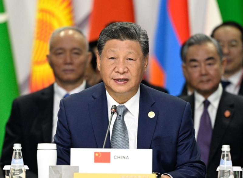 Xi Jinping dan Kim Jong Un (kanan)  (Foto/Instagram Kremlin)