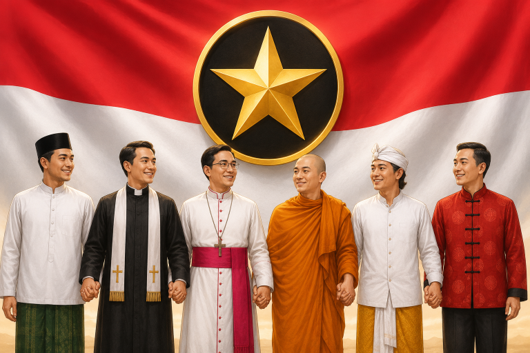 Peringatan 13 Juli - Hari Kepercayaan Terhadap Tuhan Yang Maha Esa. (BeritaNasional/ChatGPT)