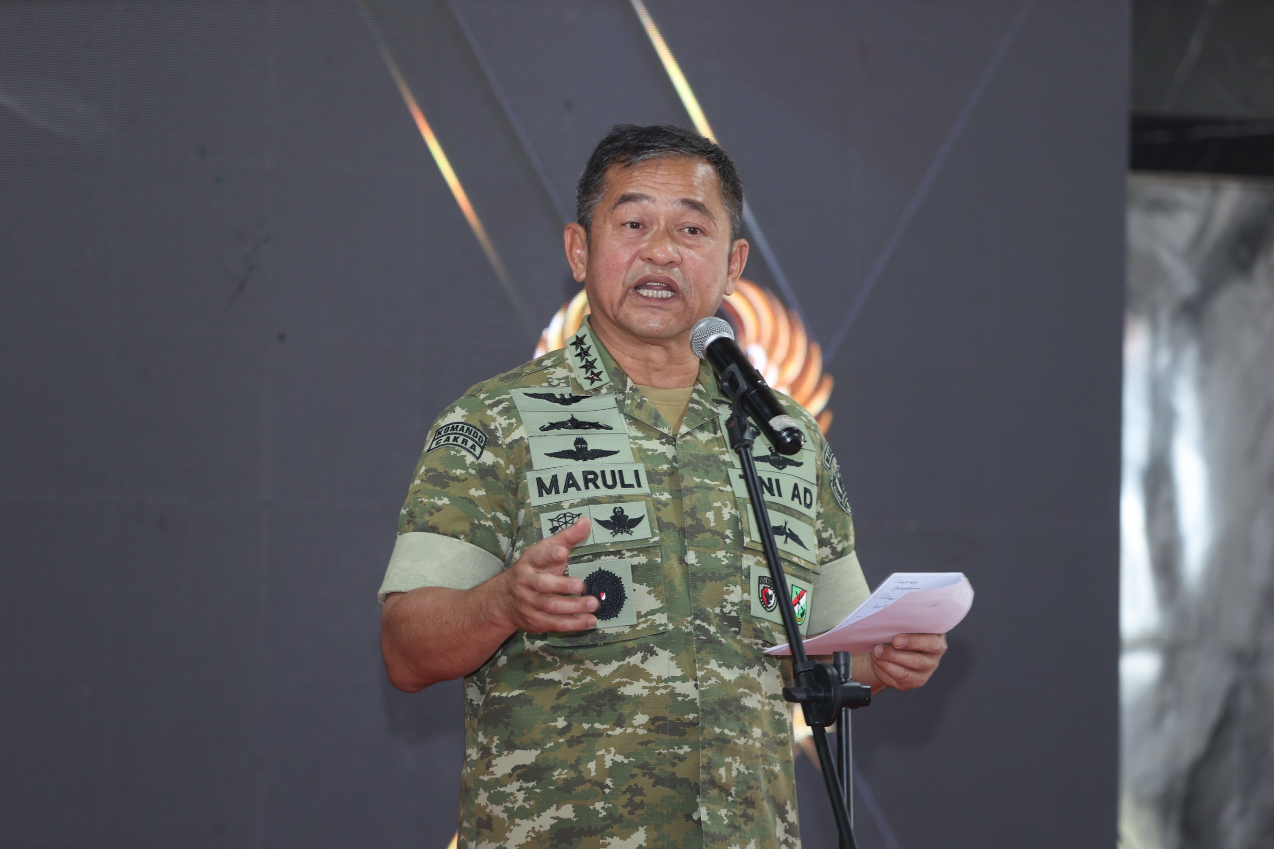 Kepala Staf Angkatan Darat (Kasad) Jenderal TNI Maruli Simanjuntak. (Foto/Dispenad)
