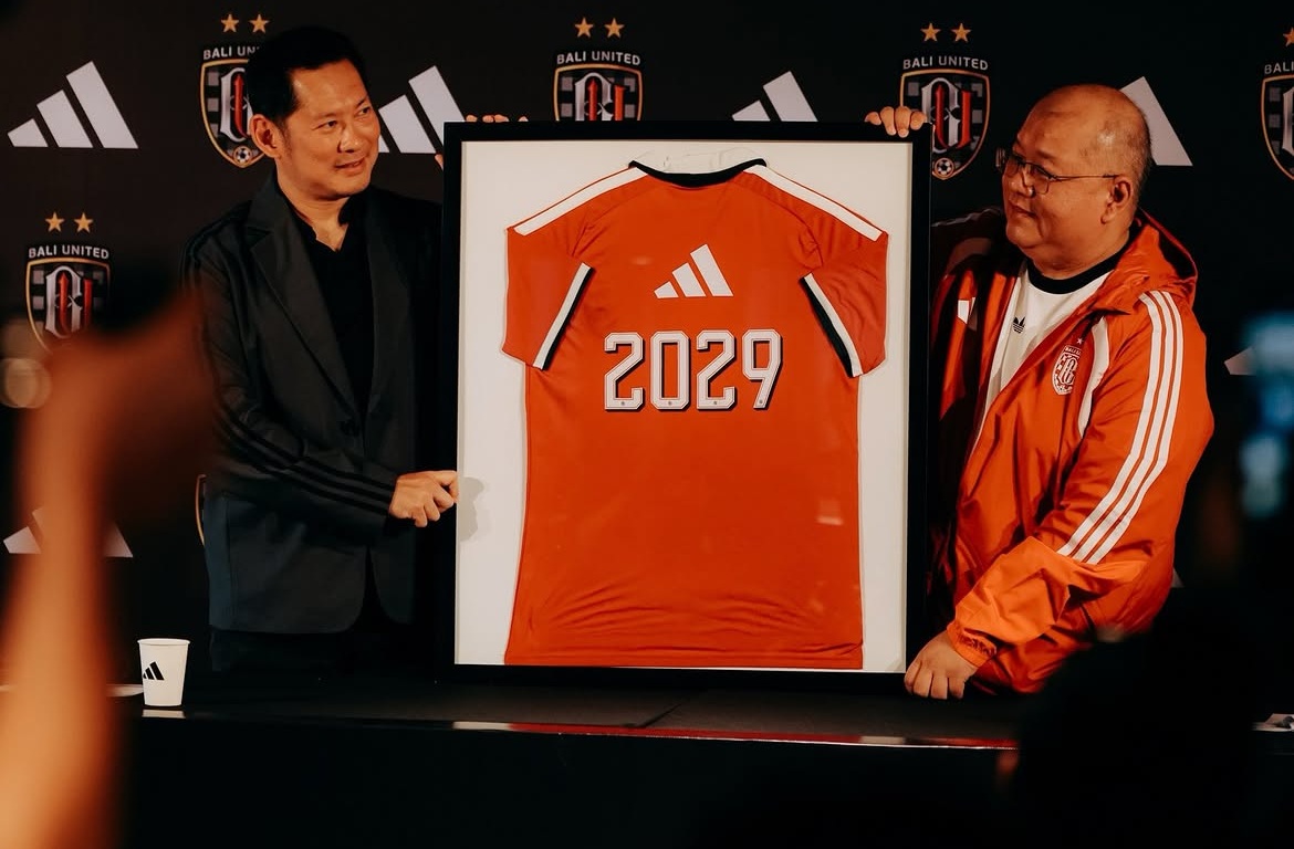 Adidas Resmi Jadi Sponsor Apparel Bali United untuk Musim 2026-2027. (Foto/Bali United)