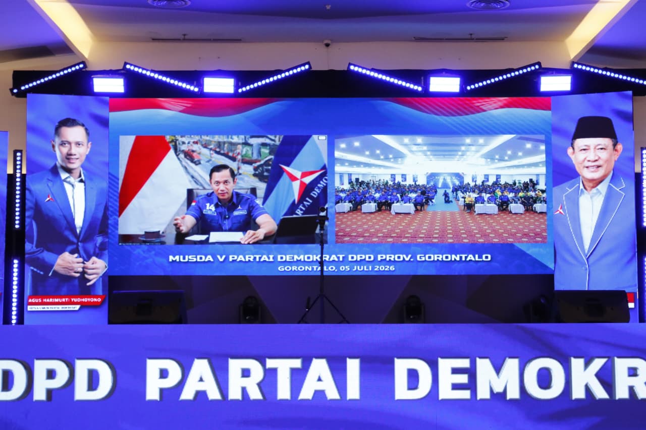 Ketua Umum DPP Partai Demokrat Agus Harimurti Yudhoyono (AHY). (BeritaNasional/DPP Demokrat)