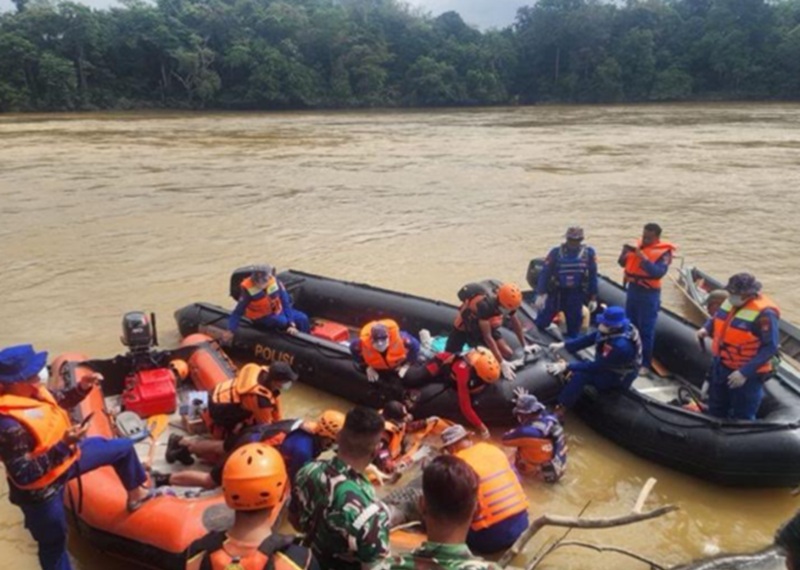 Korban gugur saat gerebek bandar narkoba di Katingan ditemukan (Beritanasional/Bachtiar)