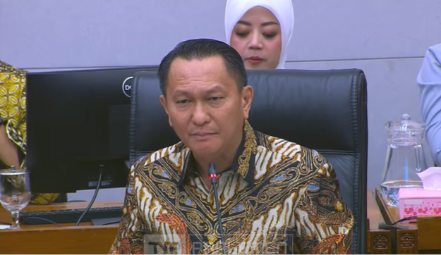 Ketua Komisi XII DPR RI Bambang Patijaya di Kompleks Parlemen Senayan, Jakarta, Kamis (16/7/2026). (BeritaNasional/YT DPR)