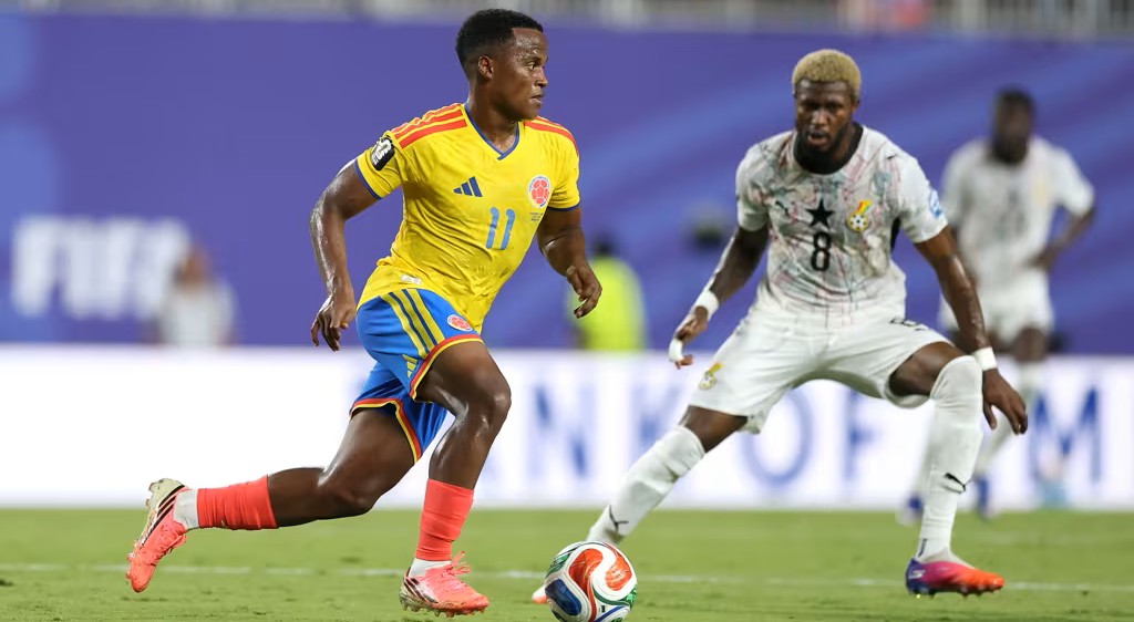 Laga Kolombia vs Ghana di Piala Dunia 2026. (Foto/FIFA)