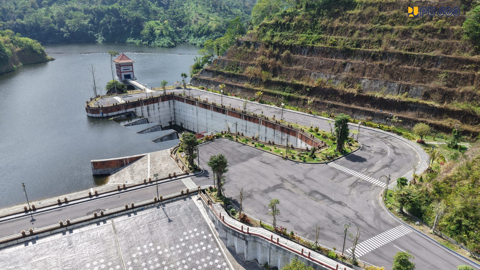 Bendungan Sidan Bali. (BeritaNasional/KemenPU)