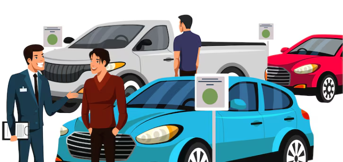Ilustrasi penjualan mobil. (BeritaNasional/Freepik)