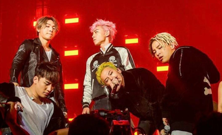 Idol group Kpop, BIGBANG. (BeritaNasional/IG Bigbang Official)