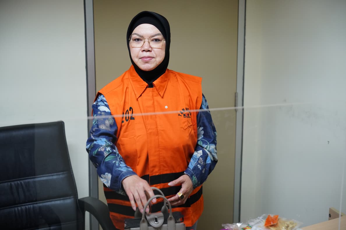 Bupati nonaktif Sukoharjo Etik Suryani. (Foto/Dokumentasi KPK)