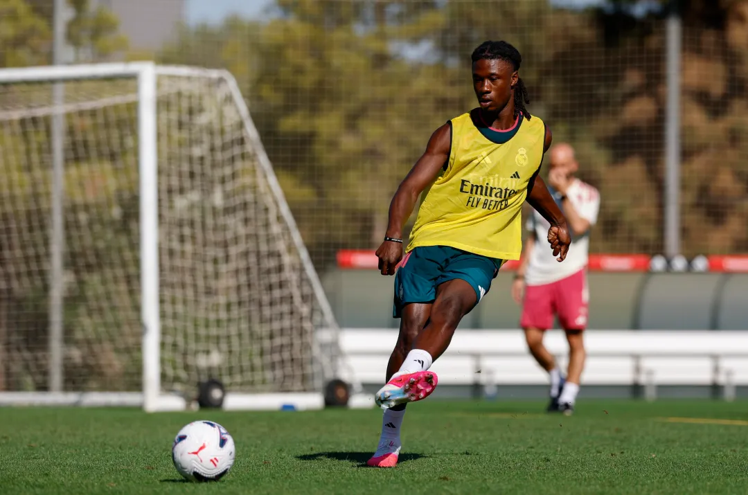 Pemain Real Madrid Eduardo Camavinga. (Foto/Real Madrid)