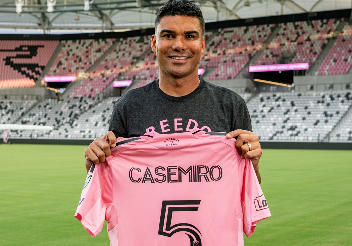 Casemiro Resmi ke Inter Miami. (Foto/InterMiamiCF)