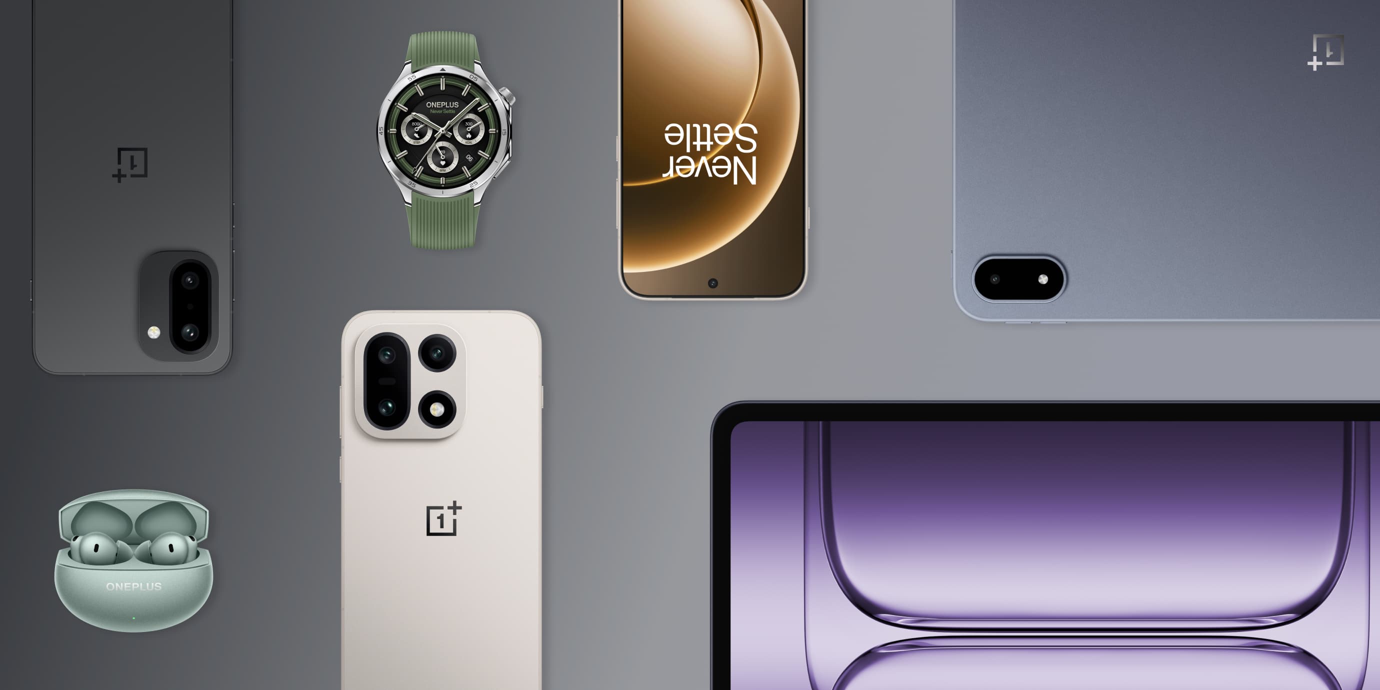 Ponsel hingga tablet dari OnePlus. (BeritaNasional/OnePlus)