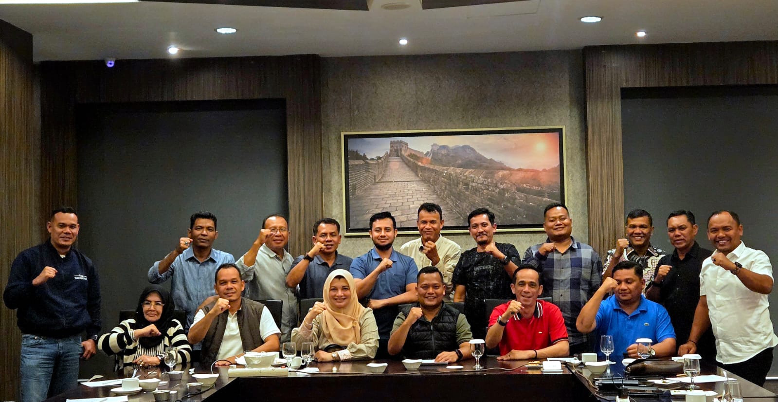 18 DPC dukung Nurdiansyah Alasta jadi Calon Ketua DPD Demokrat Aceh, Rabu (8/7/2026). (BeritaNasional/Nurdiansyah Alasta)