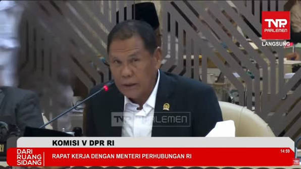 Anggota Komisi V DPR RI Ahmad Safei. (BeritaNasiona/dok TVParlemen)