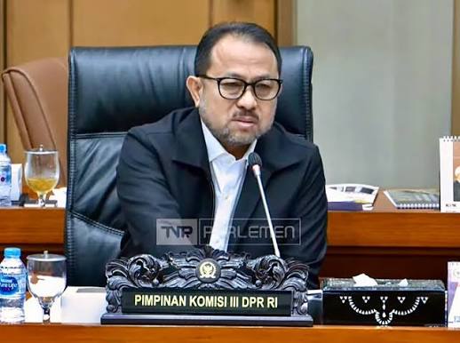 Anggota Komisi XIII DPR RI Pangeran Khairul Saleh. (BeritaNasional/TV Parlemen)
