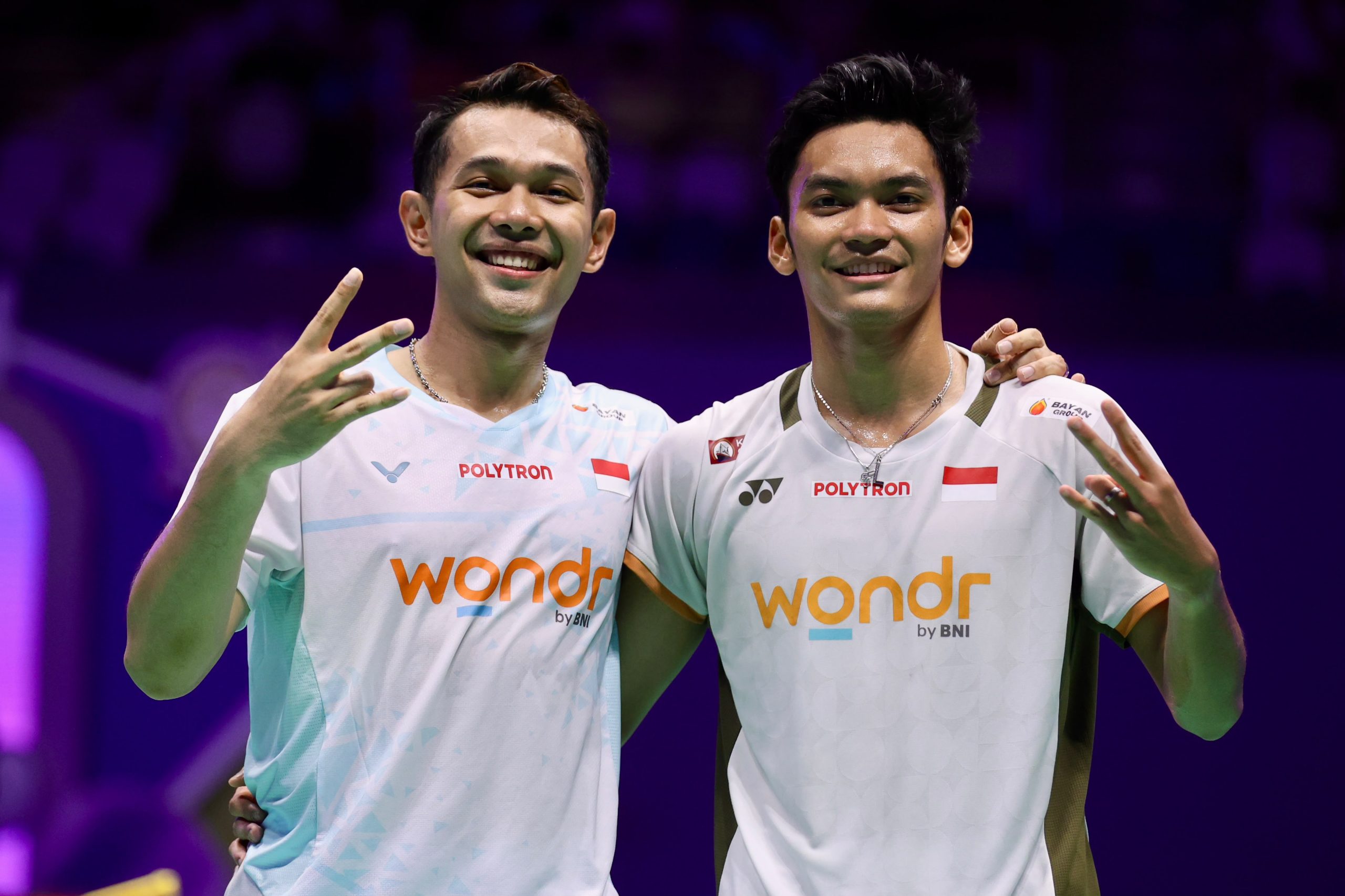 Ganda putra Indonesia, Fajar Alfian/Muhammad Shohibul Fikri, memastikan langkah ke final China Open 2026. (Foto/PBSI)