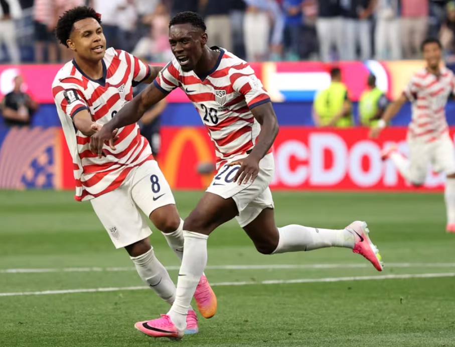 Penyerang Amerika Serikat, Folarin Balogun. (Foto/FIFA)