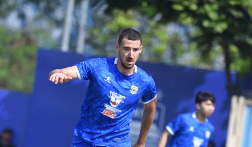 Bomber anyar Persib Bandung Balsa Sekulic. (Foto/persib.co.id)