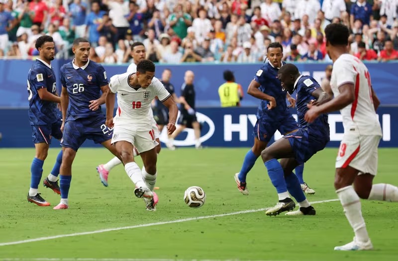 Pertandingan Prancis vs Inggris di Piala Dunia 2026. (Foto/FIFA)