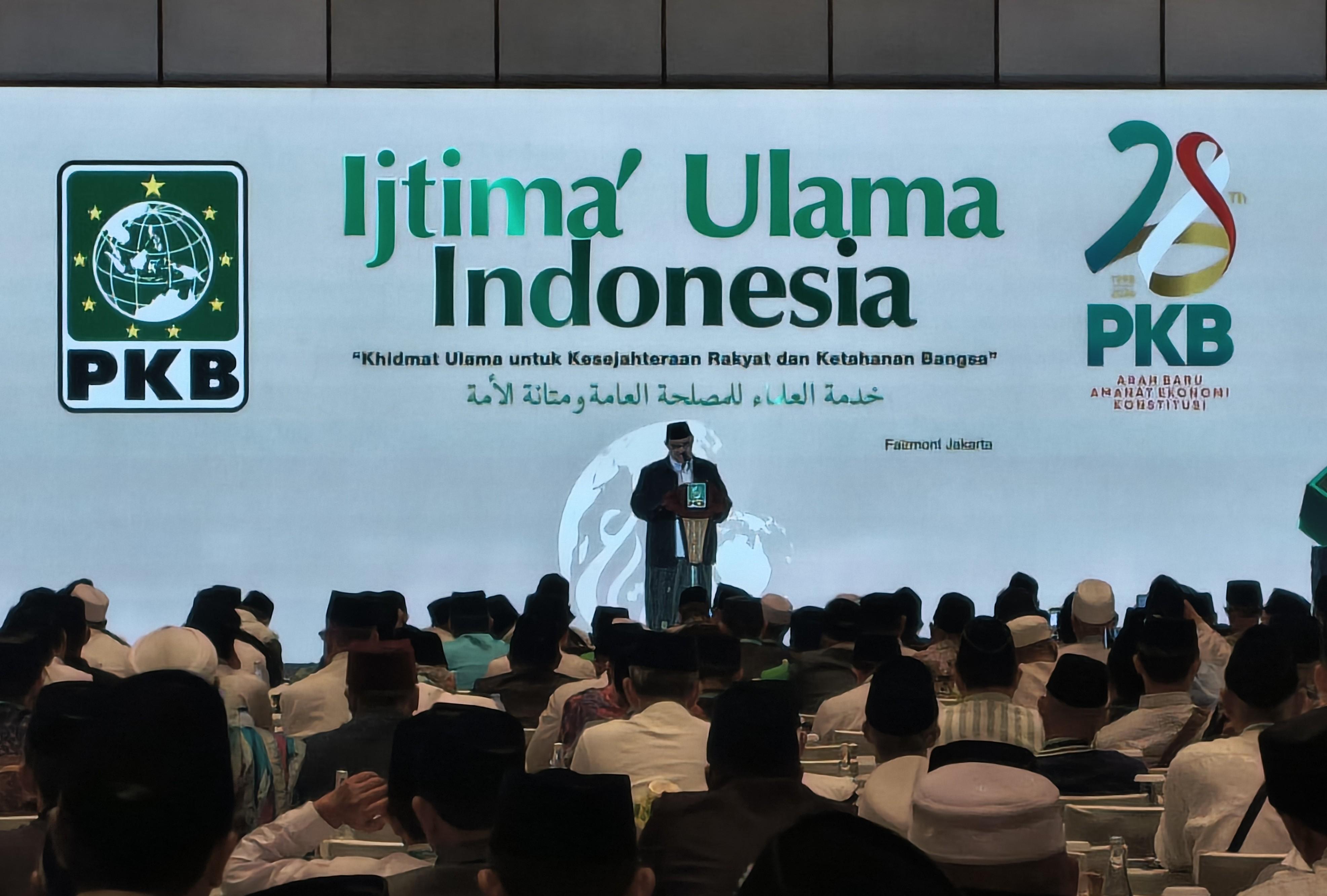 Ijtima Ulama Indonesia yang digelar PKB di Hotel Fairmont, Jakarta, Kamis (23/7/2026). (BeritaNasional/Ahda)