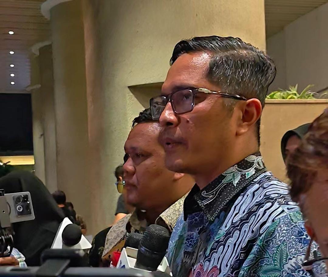 Kuasa hukum Febrie Adriansyah, Febri Diansyah. (BeritaNasional/Panji)