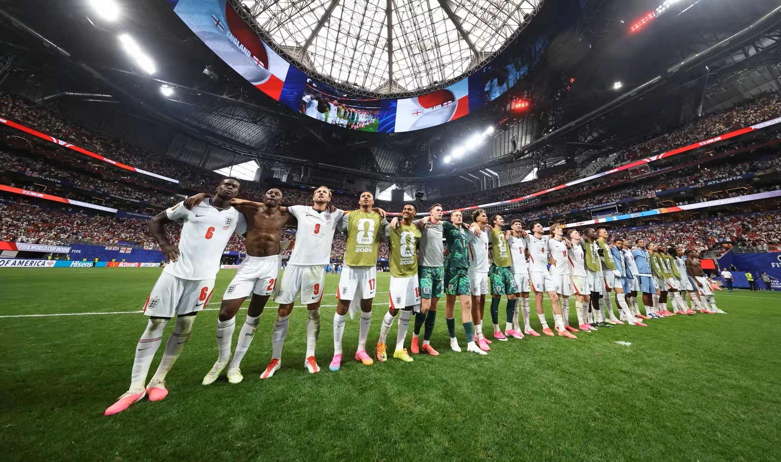 Timnas Inggris di Piala Dunia 2026. (Foto/FIFA)