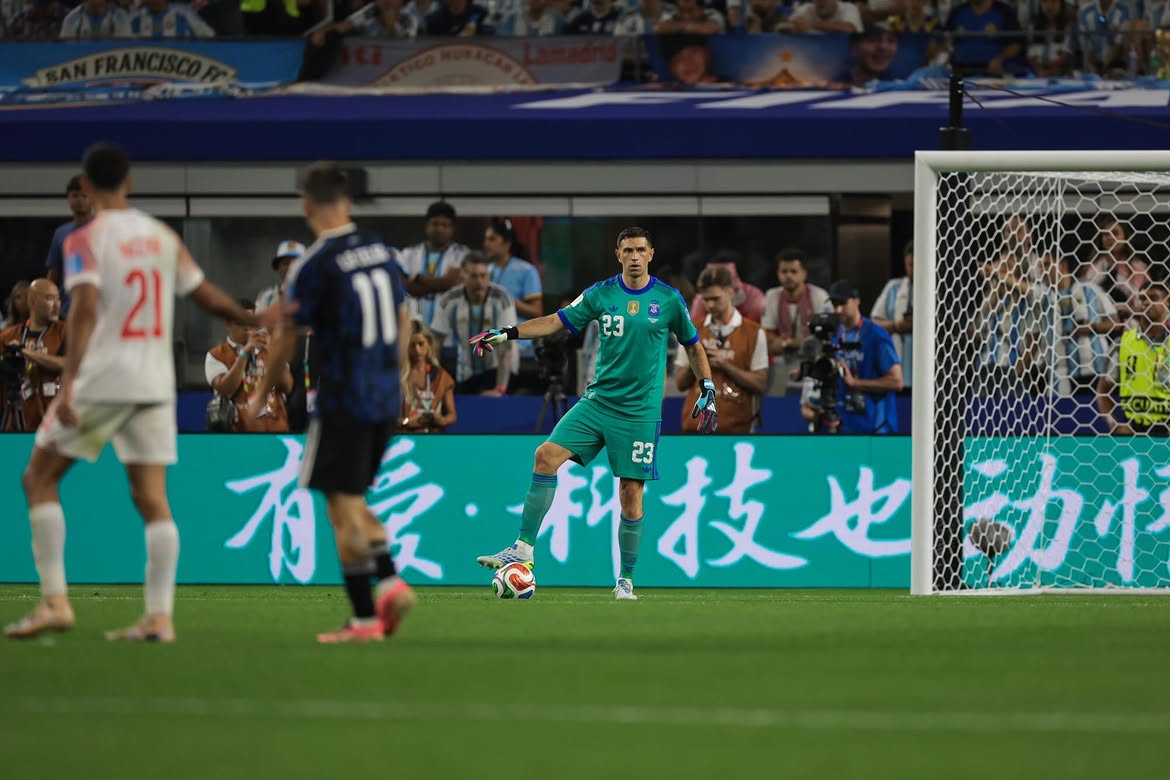 Kiper timnas Argentina Emiliano Martínez. (Foto/instagram emi_martinez26).