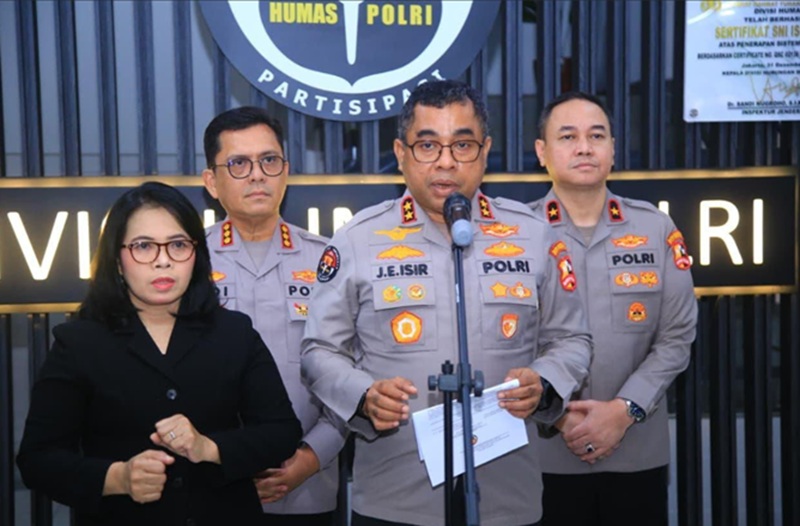 Kadiv Humas Polri, Irjen Pol Jhonny Edison Isir (Beritanasional/Bachtiar)