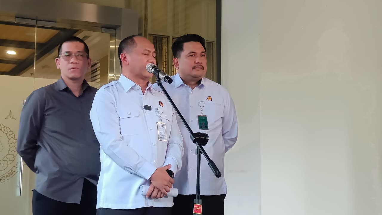 Kapuspenkum Kejagung RI Anang Supriatna di Kantor Kejagung, Jakarta pada Rabu (15/7/2026). (BeritaNasional/Bachtiar)