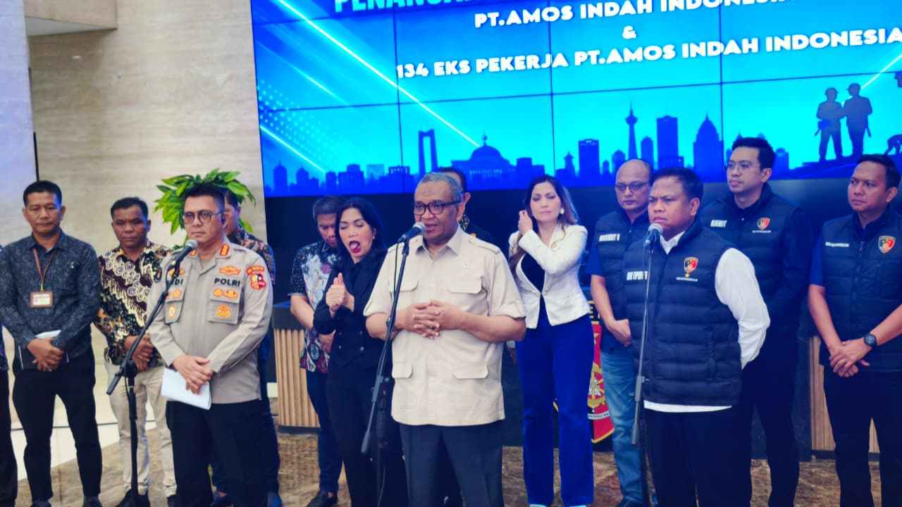 Kemenaker-Polri Berhasil Mediasi Sengketa PT AII. (BeritaNasional/Bachtiar)