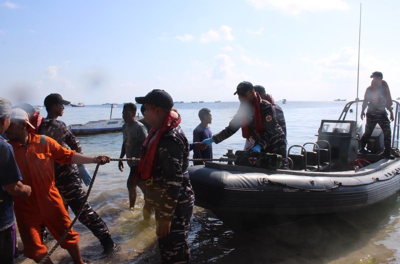Tim SAR Gabungan kembali berhasil menemukan dua korban (Beritanasional/Bachtiar)